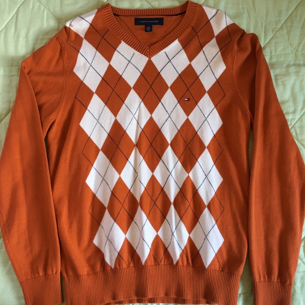 Tommy Hilfiger Argyle Style Sweater